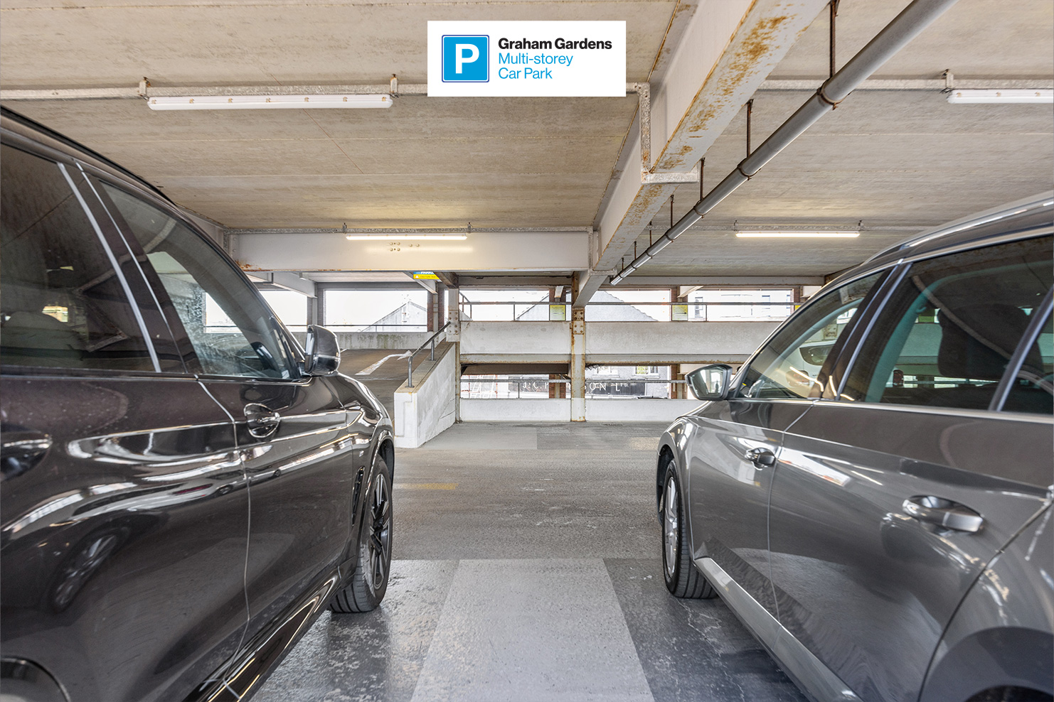 Car Park with wide spaces in lisburn